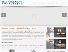 Tablet Screenshot of harborpointinc.com